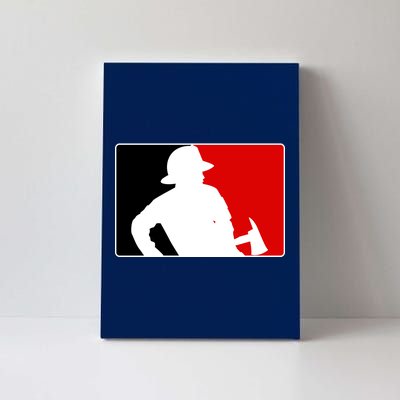 Fireman Team Logo Canvas