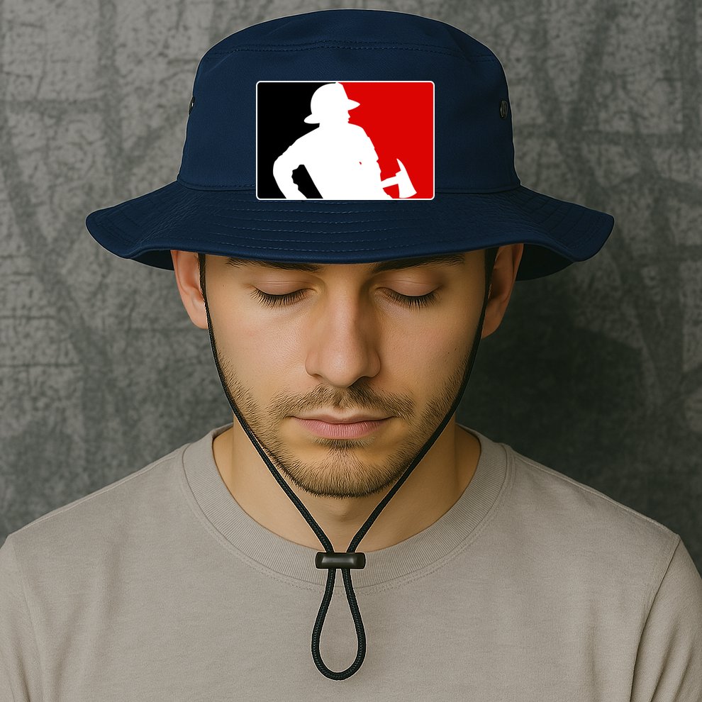 Fireman Team Logo Bucket Hat