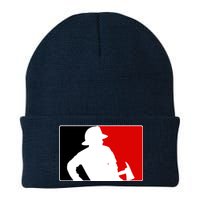 Fireman Team Logo Knit Cap Winter Beanie