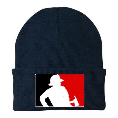 Fireman Team Logo Knit Cap Winter Beanie