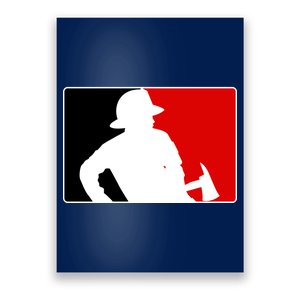 Fireman Team Logo Poster