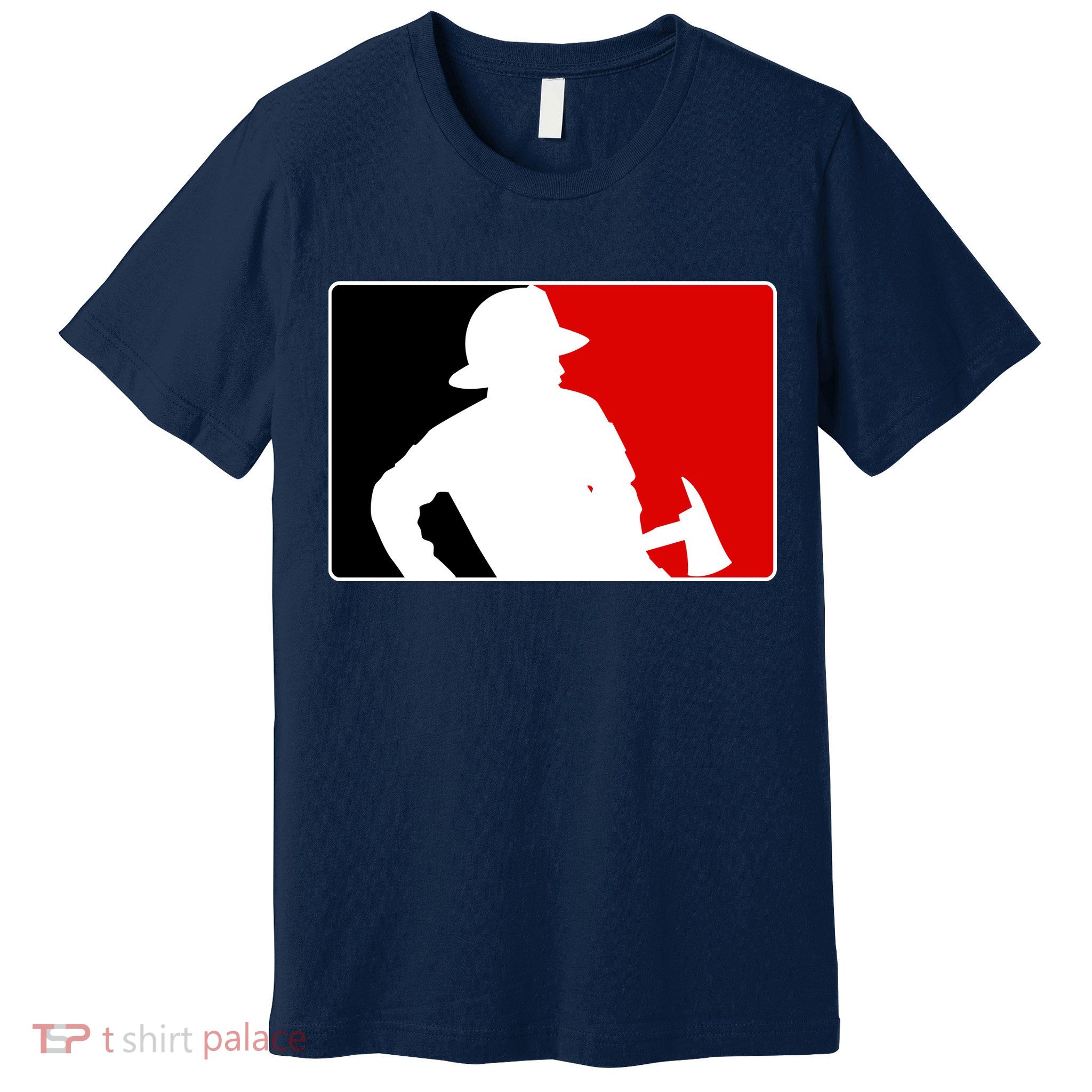 Fireman Team Logo Premium T-Shirt