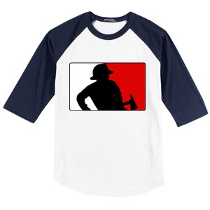 Fireman Team Logo Baseball Sleeve Shirt