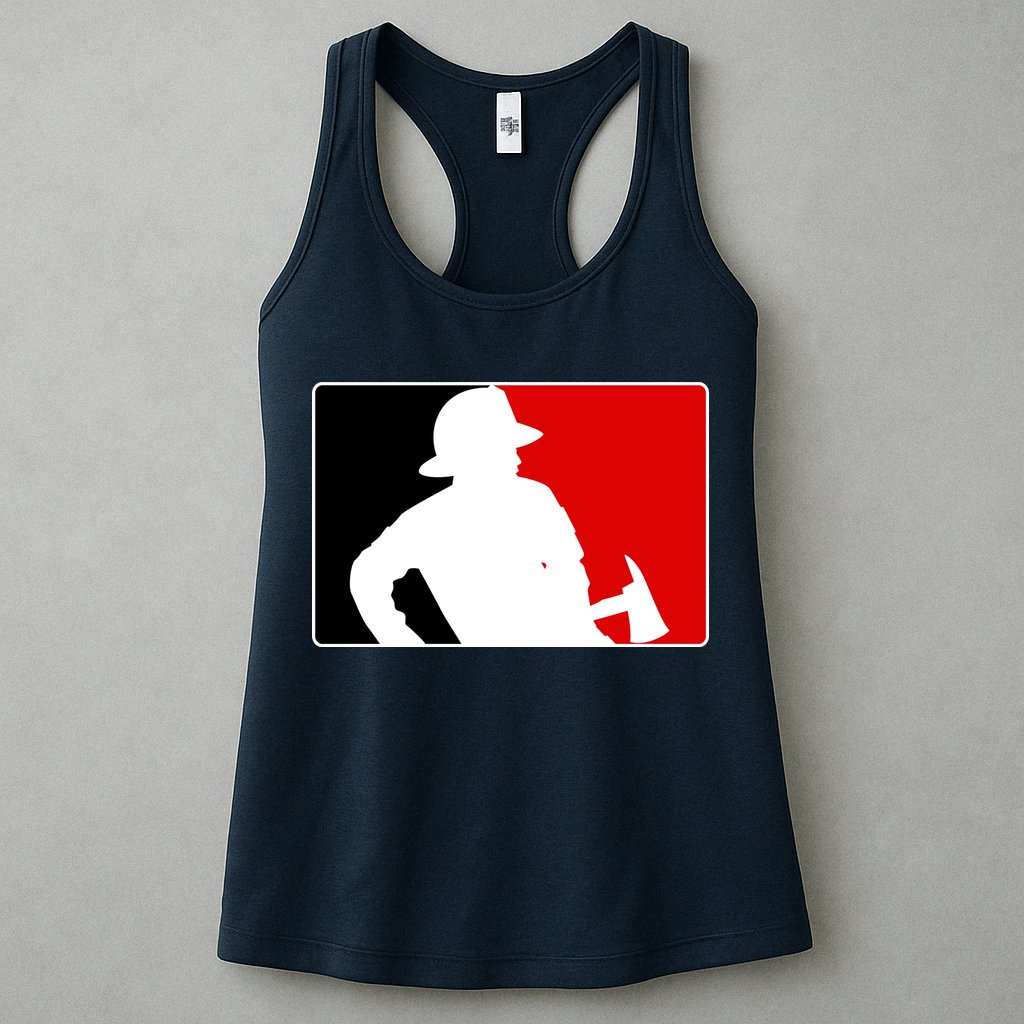 Fireman Team Logo Womens Tank Top
