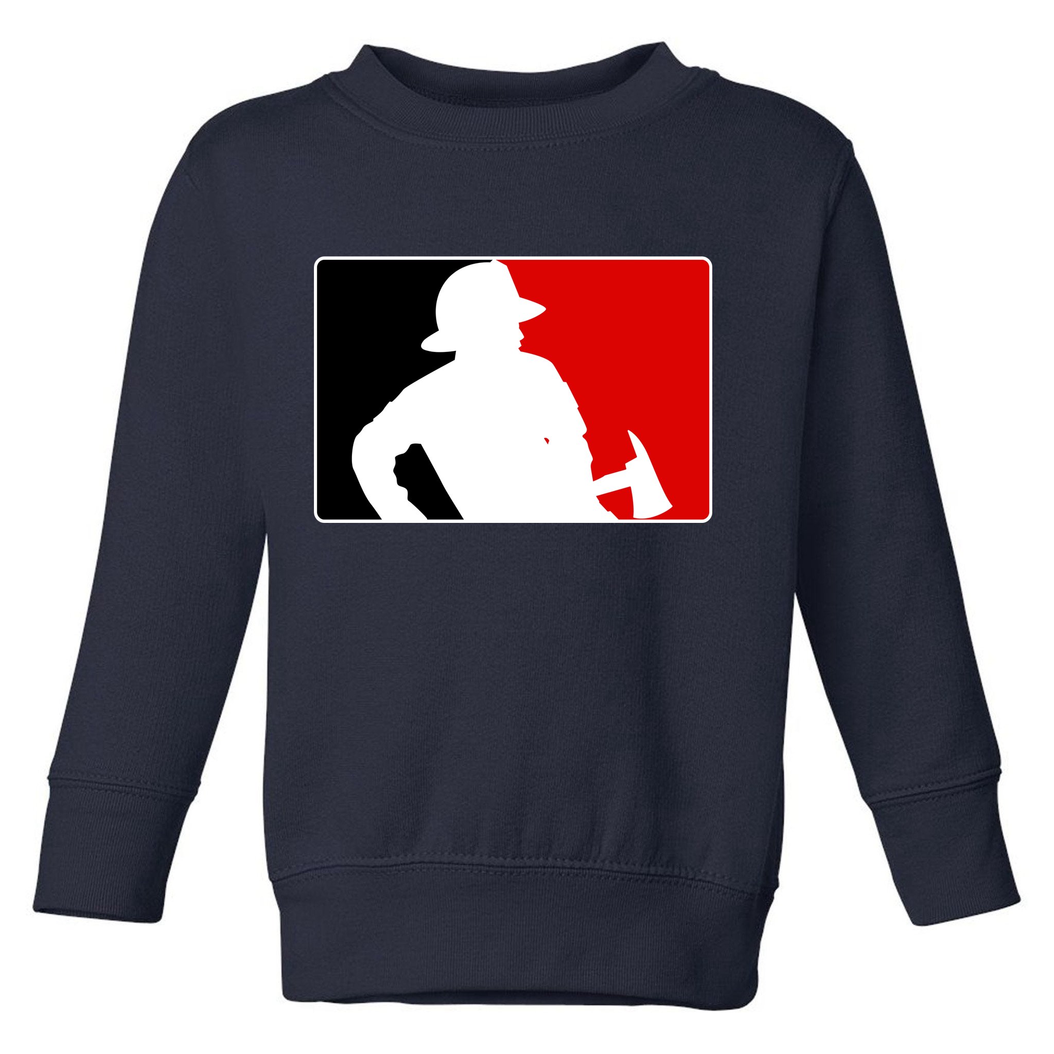 Fireman Team Logo Toddler Sweatshirt
