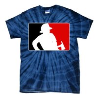 Fireman Team Logo Tie-Dye T-Shirt