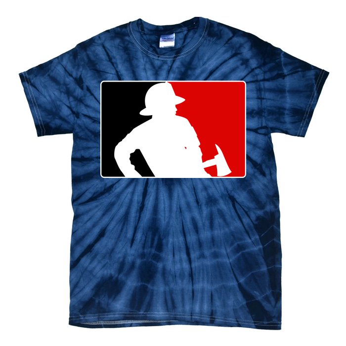 Fireman Team Logo Tie-Dye T-Shirt