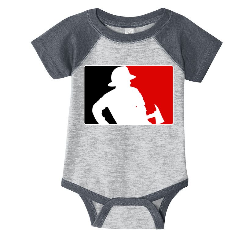 Fireman Team Logo Infant Baby Jersey Bodysuit