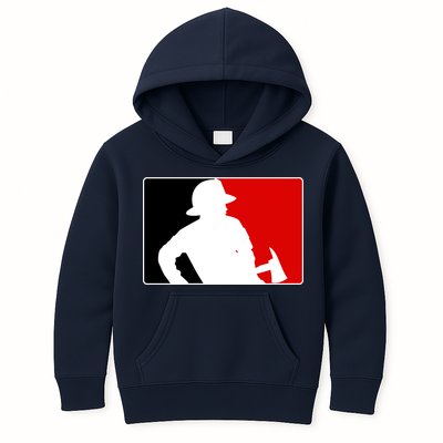 Fireman Team Logo Kids Hoodie