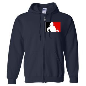 Fireman Team Logo Full Zip Hoodie