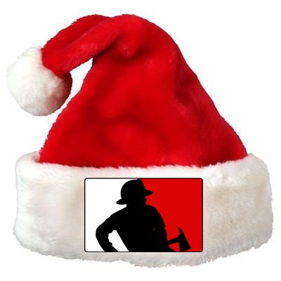 Fireman Team Logo Premium Christmas Santa Hat