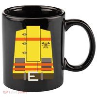 Fireman Uniform Costume 11oz C Handle Ceramic Mug