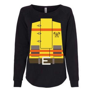 Fireman Uniform Costume Womens California Wash Sweatshirt