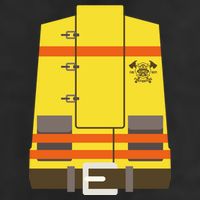 Fireman Uniform Costume Hat