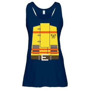 Fireman Uniform Costume Ladies Essential Flowy Tank