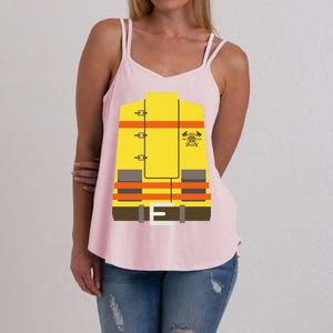 Fireman Uniform Costume Women's Strappy Tank