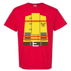 Fireman Uniform Costume Garment-Dyed Heavyweight T-Shirt