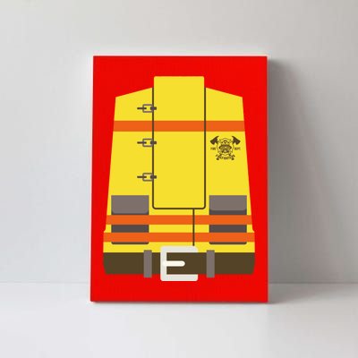 Fireman Uniform Costume Canvas