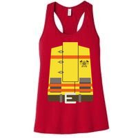 Fireman Uniform Costume Womens Tank Top