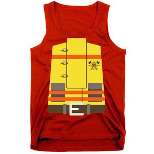 Fireman Uniform Costume Tank Top