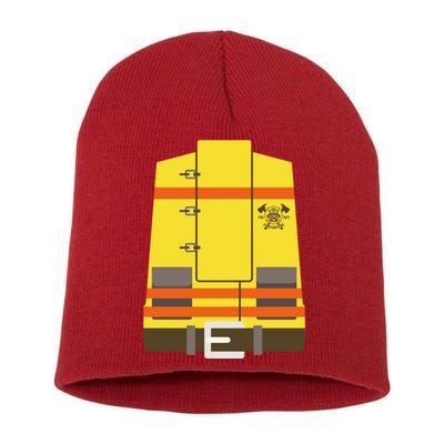 Fireman Uniform Costume Short Acrylic Beanie