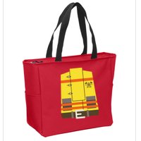 Fireman Uniform Costume Zip Tote Bag