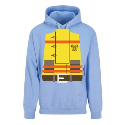 Fireman Uniform Costume Unisex Surf Hoodie