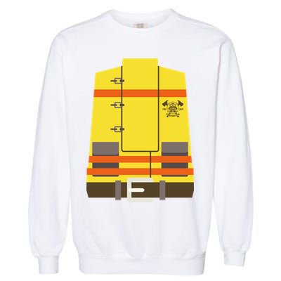 Fireman Uniform Costume Garment-Dyed Sweatshirt