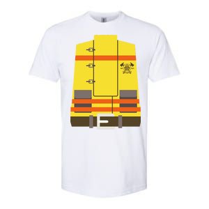 Fireman Uniform Costume Softstyle CVC T-Shirt