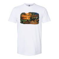 Fireside Scene Softstyle CVC T-Shirt