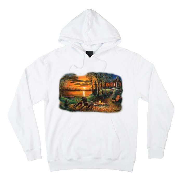 Fireside Scene Hoodie