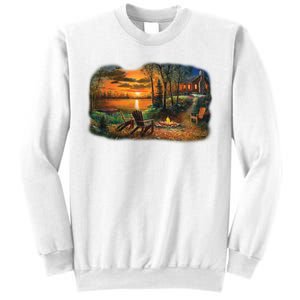 Fireside Scene Sweatshirt