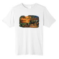 Fireside Scene Tall Fusion ChromaSoft Performance T-Shirt