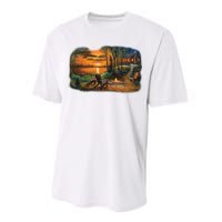 Fireside Scene Performance Sprint T-Shirt