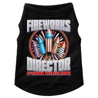 Fireworks Director If I Run, We All Run Doggie Tank