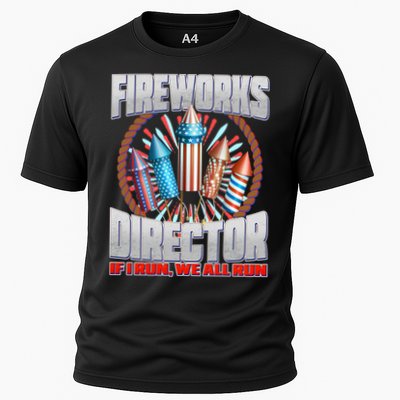 Fireworks Director If I Run, We All Run Cooling Performance Crew T-Shirt