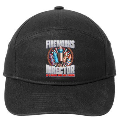 Fireworks Director If I Run, We All Run 7-Panel Snapback Hat