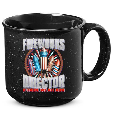 Fireworks Director If I Run, We All Run 15oz Campfire Ceramic Mug