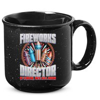 Fireworks Director If I Run, We All Run 15oz Campfire Ceramic Mug