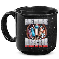 Fireworks Director If I Run, We All Run 15oz Campfire Ceramic Mug