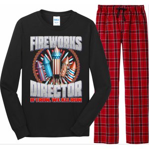 Fireworks Director If I Run, We All Run Long Sleeve Pajama Set