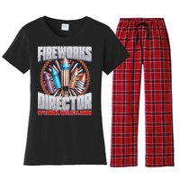 Fireworks Director If I Run, We All Run Women's Flannel Pajama Set