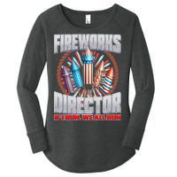 Fireworks Director If I Run, We All Run Women's Perfect Tri Tunic Long Sleeve Shirt