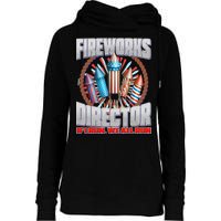 Fireworks Director If I Run, We All Run Womens Funnel Neck Pullover Hood