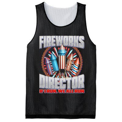 Fireworks Director If I Run, We All Run Mesh Reversible Basketball Jersey Tank