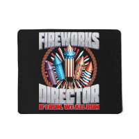 Fireworks Director If I Run, We All Run Mousepad