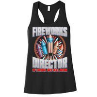 Fireworks Director If I Run, We All Run Women's Racerback Tank