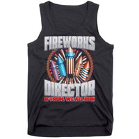 Fireworks Director If I Run, We All Run Tank Top