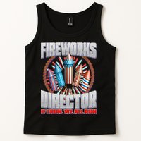 Fireworks Director If I Run, We All Run Tank Top
