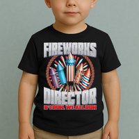Fireworks Director If I Run, We All Run Toddler T-Shirt